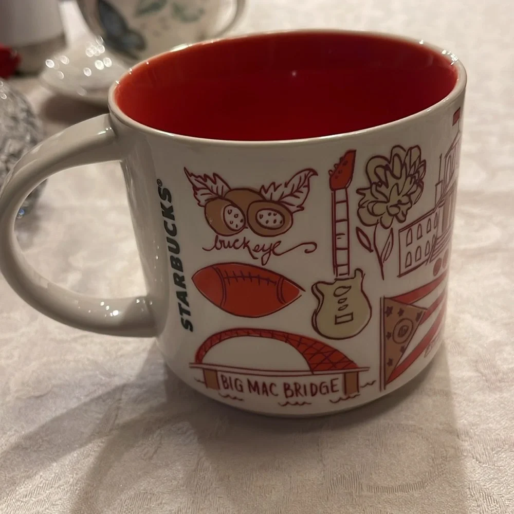 Starbucks OHIO ‘BEEN THERE SERIES across the globe collection Mug 2018
